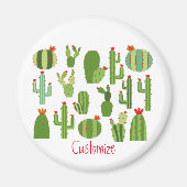 Pflanze Thunder_Cove mit roter Blüte Magnet (Vorne)