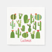 Pflanze Thunder_Cove mit roter Blüte Serviette (Vorderseite)