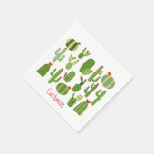 Pflanze Thunder_Cove mit roter Blüte Serviette (Ecke)