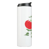 Pflanze Tomate Riesige Früchte Gemüserot Thermosbecher (Nach links gedreht)