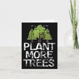 Pflanze Tree Hugger Earth Day Arbor Day Karte