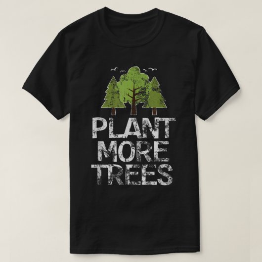 Pflanze Tree Hugger Earth Day Arbor Day T-Shirt (Design vorne)
