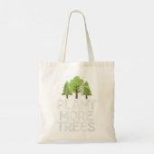 Pflanze Tree Hugger Earth Day Arbor Day Tragetasche (Rückseite)