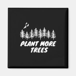 Pflanze Tree Hugger Earth Day Arbour Tag 1 Magnet