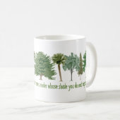 Pflanze Tree Lover, Hugger Kaffeetasse (VorderseiteRechts)