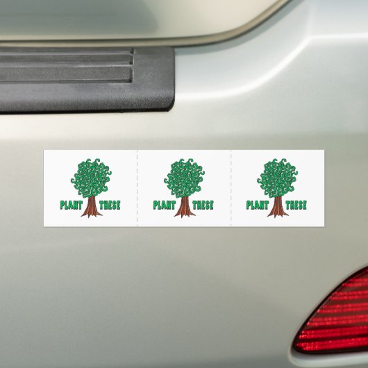 Pflanze Trees Autoaufkleber (Auf Auto)