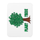 Pflanze Trees Magnet (Vertikal)