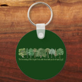 Pflanze Trees Schlüsselanhänger (Vorderseite)