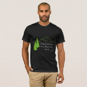Pflanze Trees Zitat Thomas Fuller Cool Black T - S T-Shirt (Vorne ganz)
