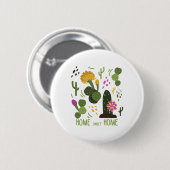 Pflanze und Blume 18 Button (Vorne & Hinten)