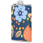 Pflanze und Blume Flachmann (Links)