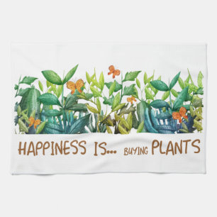 Pflanze und Blume Geschirrtuch