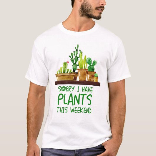 Pflanze und Blume T-Shirt (Vorderseite)