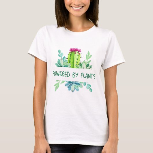 Pflanze und Blume T-Shirt (Vorderseite)