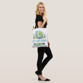 Pflanze und Blume Tasche (Am Model)