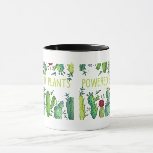 Pflanze und Blume Tasse (Zentrum)
