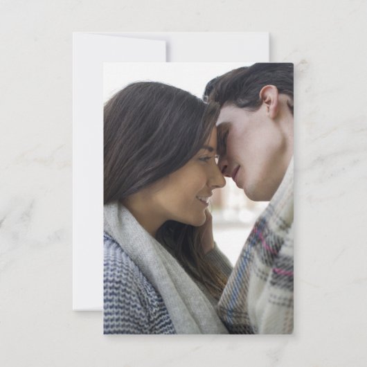 Pflanze und Enten Save the Date (Rückseite)