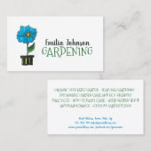 Pflanze und Gartenberatung Visitenkarte (Vorne/Hinten)