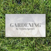 Pflanze und Gartenberatung Visitenkarte