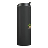 Pflanze und Hunde Thermosbecher (Nach links gedreht)