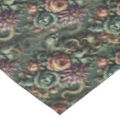 Pflanze und Pandemonium - gotisches Mittelmuster Tischdecke (Schrägansicht)