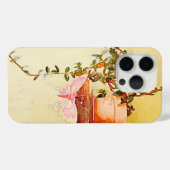 Pflanze und Schmetterling mit Wasserfarbe Case-Mate iPhone Hülle (Rückseite (Horizontal))