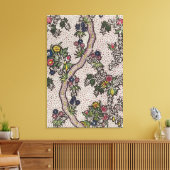 Pflanze- und Serpentinband Leinwanddruck (Insitu (Wohnzimmer))