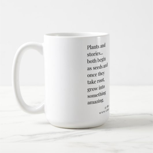 Pflanze und Tasse buchen (Links)