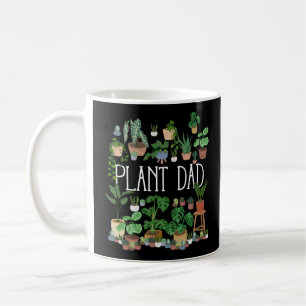 Pflanze Vater Kaffeetasse