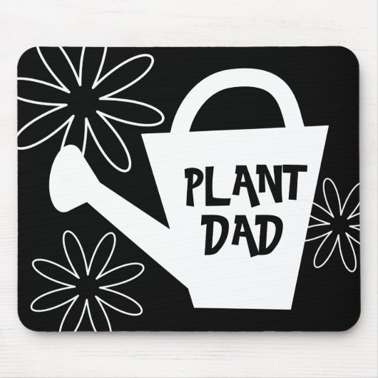 Pflanze Vater Mousepad. Funny Garden Zitat Mousepad (Vorne)