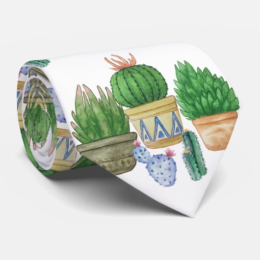 PFLANZE VATER NECK TIE KRAWATTE (Gerollt)