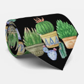 PFLANZE VATER SCHWARZE ANZEIGE KRAWATTE (Gerollt)