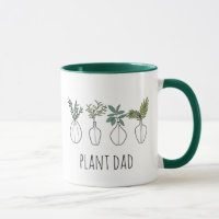Pflanze Vater Tasse