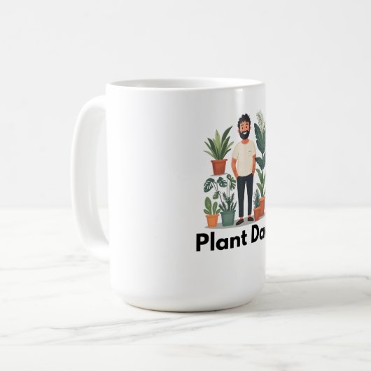 Pflanze Vater Tasse (Vorderseite Links)