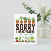 Pflanze Veggie Gemüse vegetarische Aufwertung Postkarte (Stehend Vorderseite)