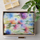 Pflanze Vibrant Bachelor's Button-Blume Seidenpapier (Geschenk)