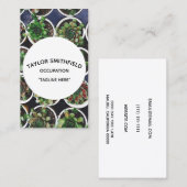 Pflanze Visitenkarte (Vorne/Hinten)