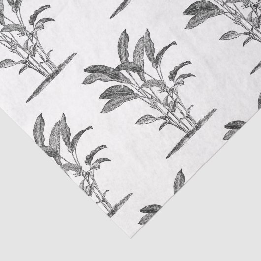 Pflanze-Vogel Seidenpapier (Ausschnitt)