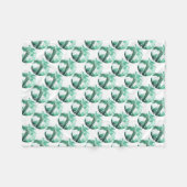Pflanze von Bananen Fleecedecke (Vorderseite (Horizontal))
