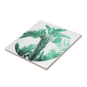 Pflanze von Bananen Fliese (Seite)