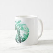 Pflanze von Bananen Kaffeetasse (VorderseiteRechts)