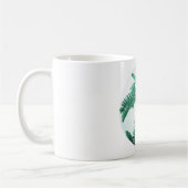 Pflanze von Bananen Kaffeetasse (Links)