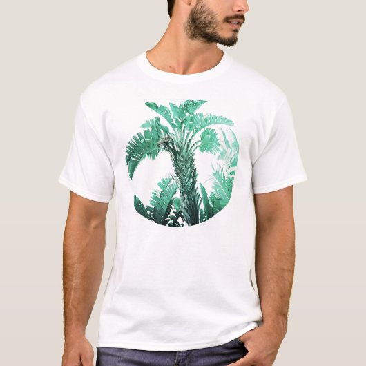 Pflanze von Bananen T-Shirt (Vorderseite)