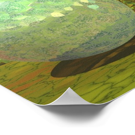 Pflanze von Cygnus IV Poster (Ecke)