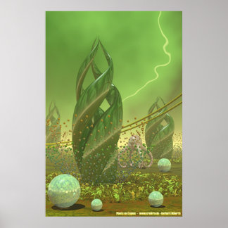 Pflanze von Cygnus IV Poster