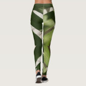Pflanze von Funky Green Leaf - Leggings (Rückseite)