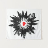 Pflanze von Waldmapel Leaf Vinyl Platten Baum Wandteppich (Vorderseite (Horizontal))