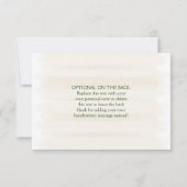 Pflanze von Watercolor Fiesta Cactus Dankeskarte (Rückseite)