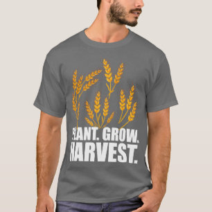 Pflanze von Weizen Bauer Ernte w T-Shirt