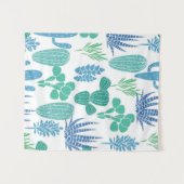 Pflanze Wandteppich (Vorderseite (Horizontal))